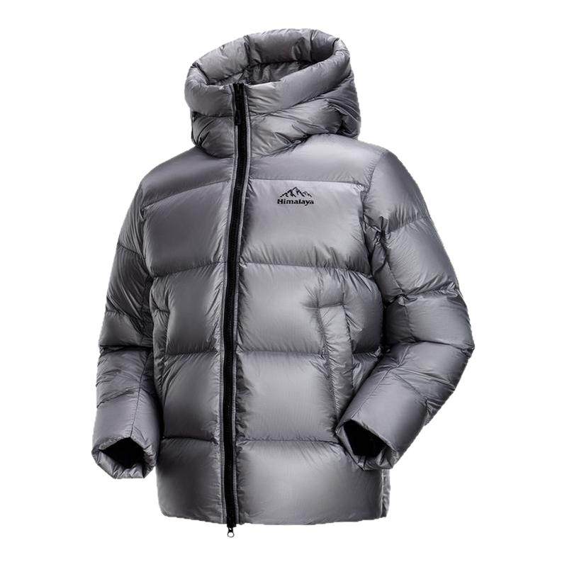 骆驼喜马拉雅雨崩鹅绒羽绒服女轻薄新款冬季户外保暖充绒厚外套男