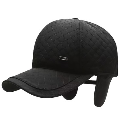 帽子男款2025新款冬季加厚防寒