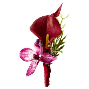 新郎新娘结婚胸花父母亲全套家人襟花伴郎伴娘手腕花婚礼庆典摄影