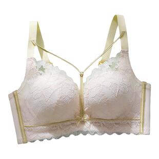 白色内衣女性感美胸上薄下厚款小胸显大聚拢不空杯上托收副乳文胸