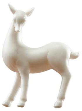 创意陶瓷迷你动物小鹿家居装饰品