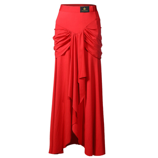 朵俏摩登舞服大摆半身裙女国标舞练功服华尔兹舞蹈服高级比赛舞裙