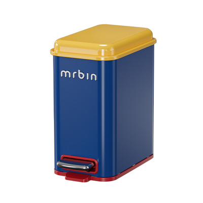 麦桶桶脚踏窄缝垃圾桶厕所包豪斯