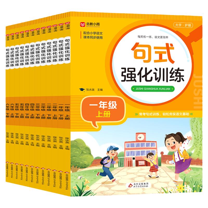 句式强化训练小学教材配套同步练