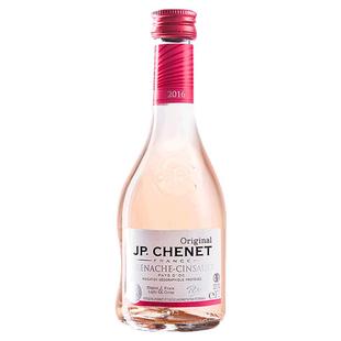 【自营】J.P.CHENET香奈桃红起泡酒歌海娜神索桃红葡萄酒187ml