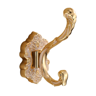 欧式挂衣钩进门衣柜衣服挂钩壁挂单个衣帽钩玄关墙壁挂衣架免打孔