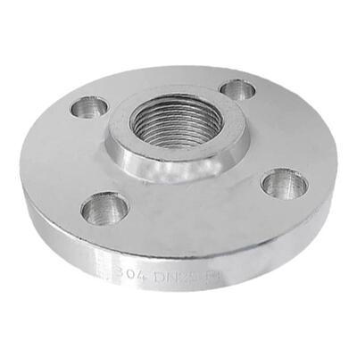 304/316L不锈钢SO带颈法兰丝扣丝口内螺纹内牙内丝PN16法兰盘