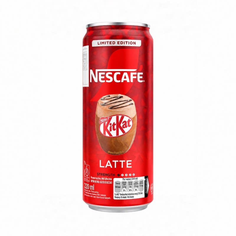 雀巢奇巧KitKat 拿铁饮品220ml即饮早餐办公室下午茶提神户外运动