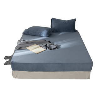 定做定制天鹅绒床笠床罩榻榻米90x120x135cm150×180x200x220cm