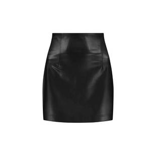 petra pepamack 同款春秋法式包臀仿小羊皮一步裙高腰显瘦通勤ins