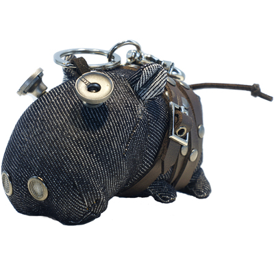 牛仔系列河马个性包包汽车挂件