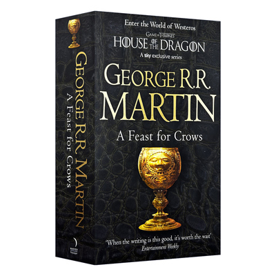 英文原版小说 A Feast for Crows Reissue 冰与火之歌4 群鸦的盛宴 英文版 进口英语原版书籍