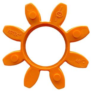 德国KTR缓冲垫ROTEX联轴器弹性体GR19橘黄28桔38/42/55/65/75橙色