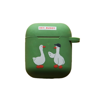 韩国进口dailylike可爱苹果AirPods1/2/3代无线蓝牙耳机盒Pro硅胶保护套女生防摔耳机套小众设计感