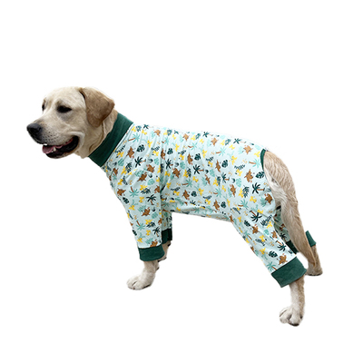 泰旺中型犬狗狗纯棉包肚子四脚衣