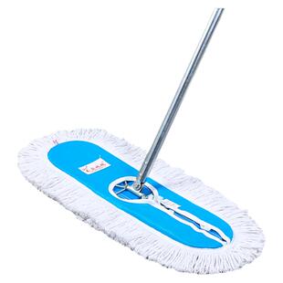 山东清尘美容地拖螺丝商场长款大排拖把耐用加厚杆质保1年