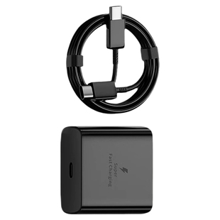 官方正品适用三星充电器线45w快充s23ultra/s22/fold4/fold3/zflip5手机插头Typec数据线25W套装协议黑色