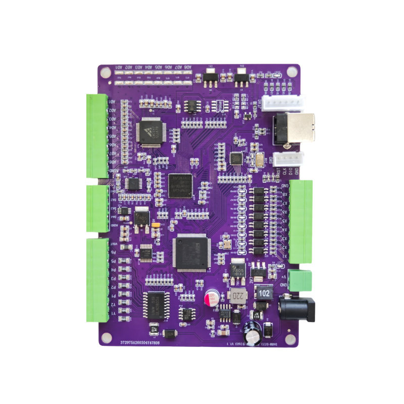 8路同步USB数据采集卡 ARM+FPGA 工业模拟量 高速DAQ 数据采集器