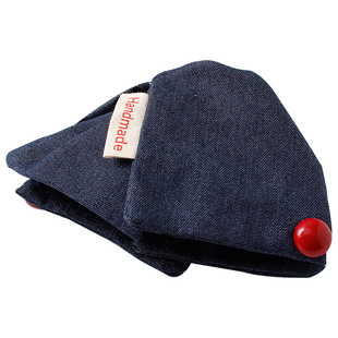 韩国藏青色波点三角抓夹女气质后脑勺盘发鲨鱼夹发量多发夹子发卡