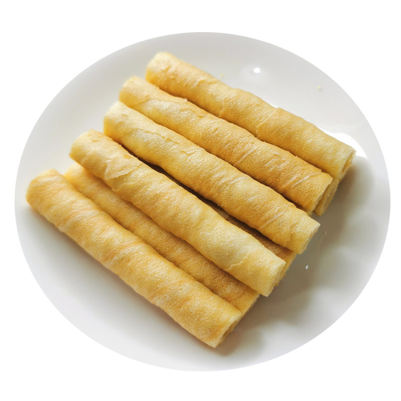 麦鑫源蛋卷榴莲牛乳蛋卷黑巧