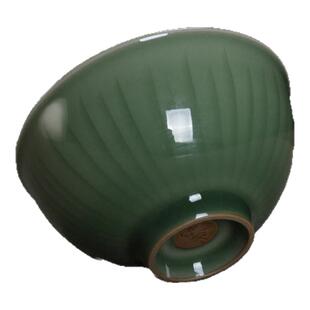 龙泉弟窑青瓷刘昌庭手工梅子青釉茶杯陶瓷主人杯功夫茶具杯盏素雅