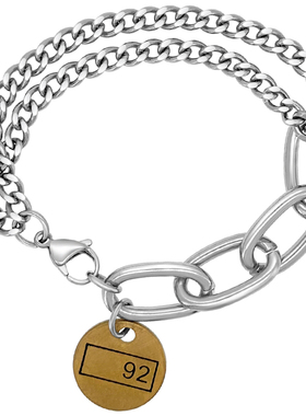 BLACKDEGREE男女钛钢日韩手链