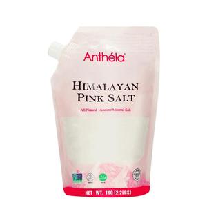 Anthela喜马拉雅玫瑰盐粉盐进口食用海盐无碘岩盐家用细盐1000g