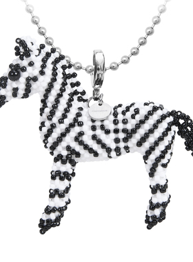 CHICHABOOM马年斑马吊坠项链
