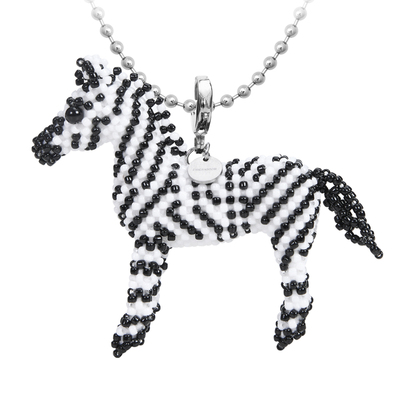 CHICHABOOM马年斑马吊坠项链