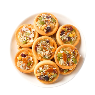 坚果小饼干夹心披萨零食小吃独立包装办公室休闲下午解馋喝茶点心