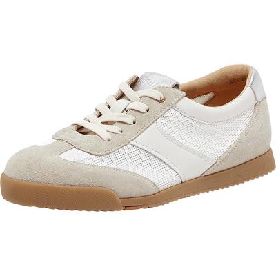 Bata休闲鞋女夏季新款牛羊皮通勤百搭德训轻便运动鞋ACO27BM4