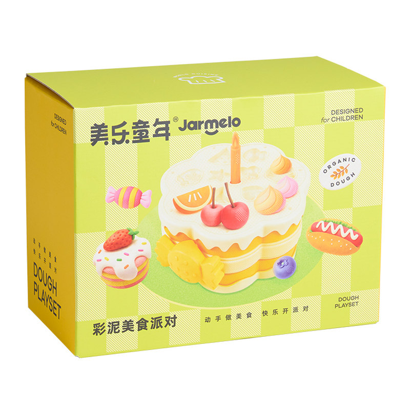 美乐童年彩泥美食派对橡皮泥玩具