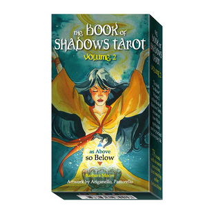 【现货】进口正版 影子塔罗牌第2卷 Shadows Tarot如在其下塔罗牌