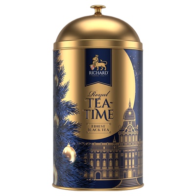 瑞查得Richard新品俄罗斯进口下午红茶散茶60g罐装礼品送礼好选