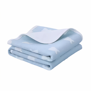 防水婴儿隔尿垫纯棉新生儿成人老人透气可机洗女生隔尿垫隔尿床垫