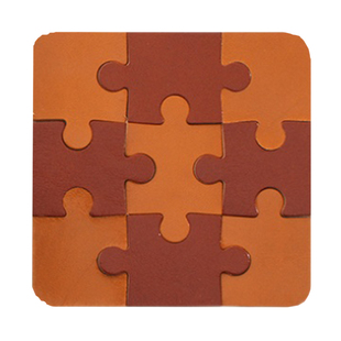 拼图刀模 一套4块 日本刀材质+木板 正反下料不限循环拼接