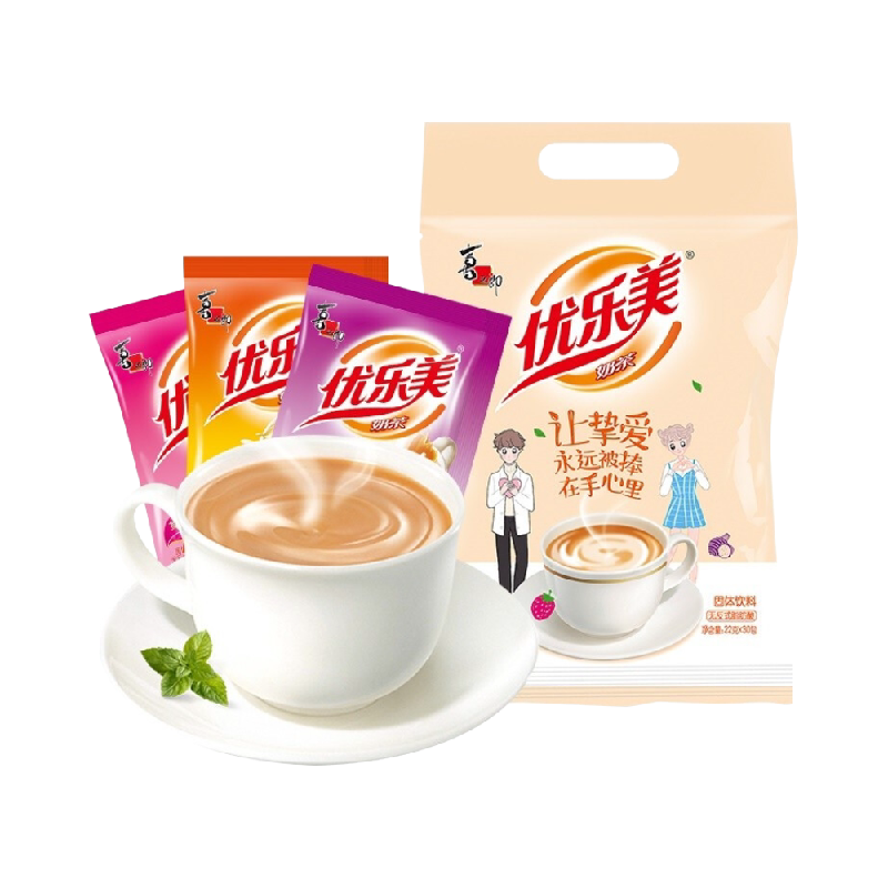 优乐美袋装奶茶多口味冲泡方便