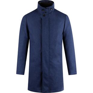 LAMPO/蓝豹全羊毛三合一可拆卸内胆95白鹅绒羽绒服秋冬中长外套男