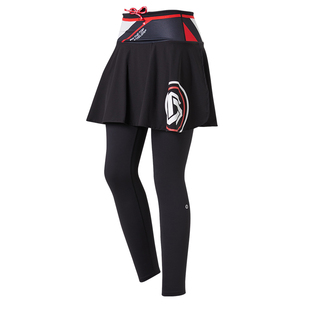 科里芙瑜伽裤女春夏专业跑步假两件防走光健身裙裤运动训练紧身裤