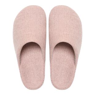 日本老人棉麻居家静音拖鞋女春秋室内家用木地板防滑四季棉拖鞋男