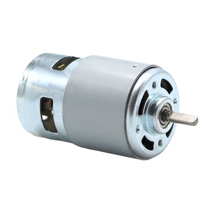 775电机D型轴12-24V高速直流大扭力马达自制电钻打磨机工具电动机