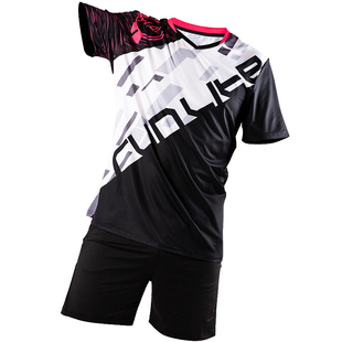 短袖羽毛球服速干套装男女吸湿排汗运动队服定制印字乒乓网球衣夏