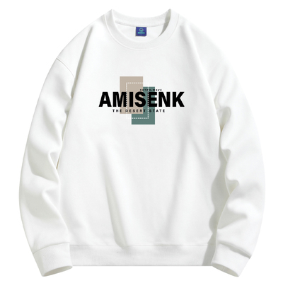 NASA秋季圆领卫衣宽松