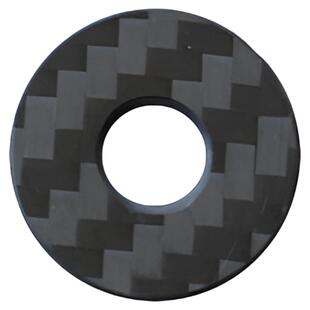 拾月战术 碳纤维刀坠 伞绳挂坠子尾坠挂件扣包坠edc吊坠