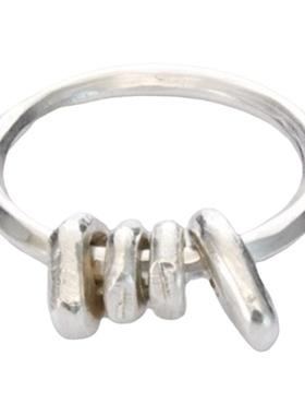 EnSage Stone Ring 925银原石石粒戒指