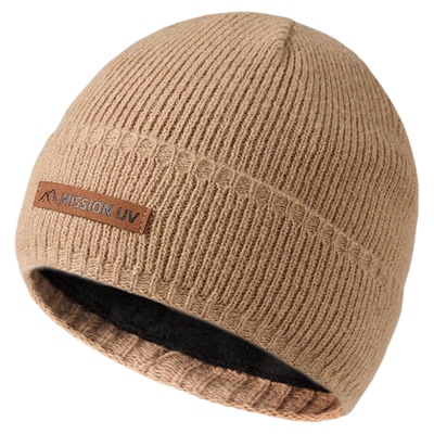 MISSIONUV女士羊毛保暖毛线帽