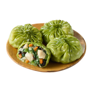 蒸笼头纸皮鸡肉轻餐包早餐半成品速食营养早饭薄皮轻食膳食包子