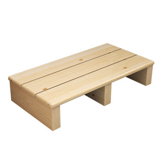 实木脚踏垫脚板防滑脚踩台阶凳厨房阳台增高神器沙发钢琴脚踏台架