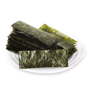 即食寿司海苔片零食专用原味大片独立包装海苔碎健康海藻夹心好吃