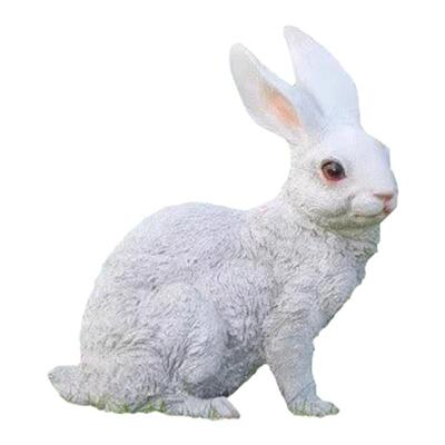 花园庭院仿真卡通兔子摆件